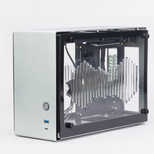 CAIXA ZALMAN M4 MINI-ITX M2 1 X VENT 800MM ARGB 2XUSB 3.0 SILVER