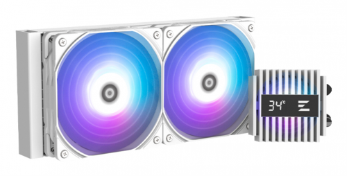 WATER COOLER CPU ZALMAN ALPHA2 A24 ARGB 240MM BRANCO
