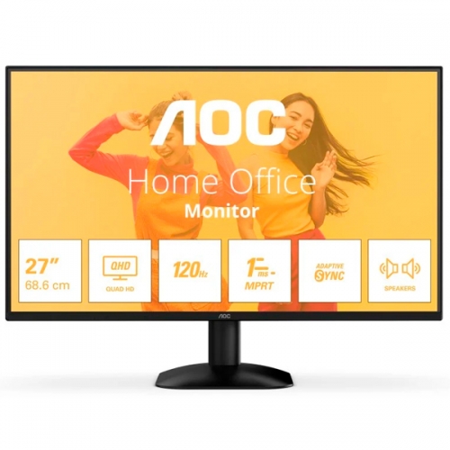 MONITOR AOC IPS 27"16:9 QHD 120HZ HDMI DP Q27B35S3