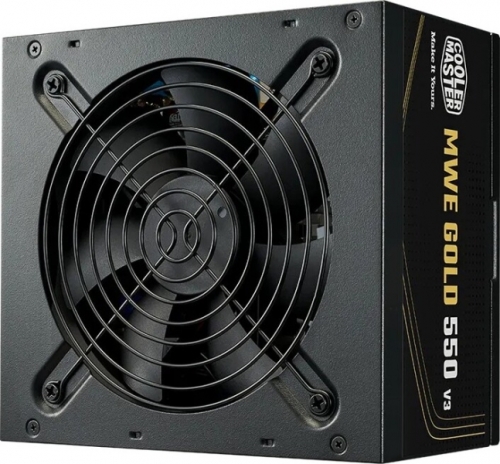 Fonte de Alimentação Cooler Master 80 Plus Gold 550W ATX 3.1 - PFC Ativo - Ventoinha de 120mm