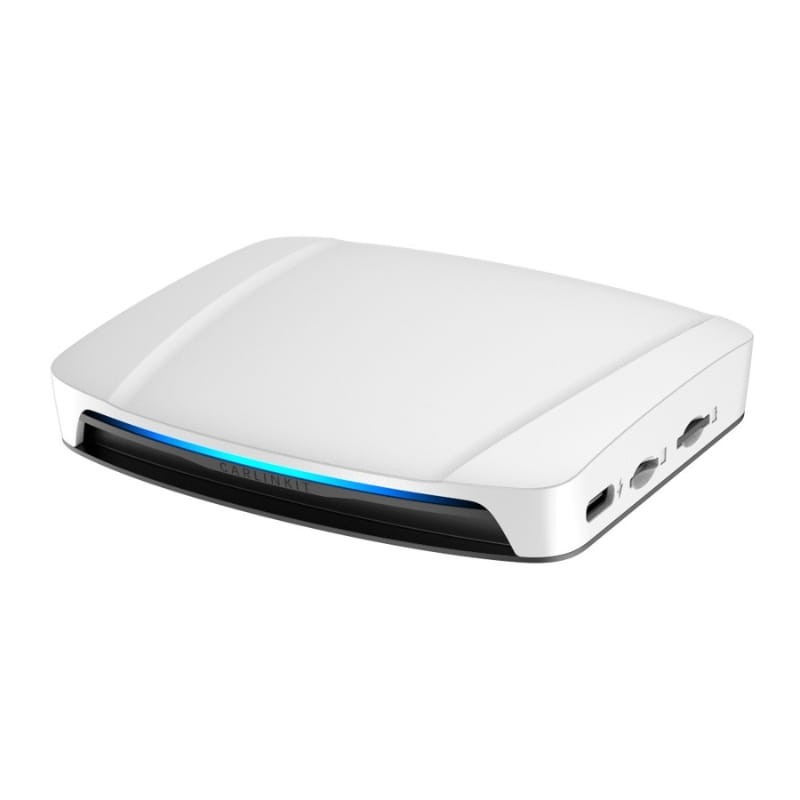 Carlinkit CPC200-TBOX UHD 8GB/128GB Branco - Internet AI Box compatível com CarPlay/Android Auto