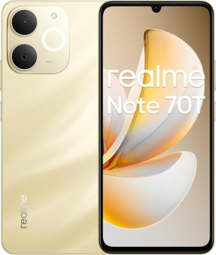 Realme Note 70T 4GB/256GB Dourado