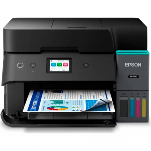 Epson EcoTank ET-4950 Impressora Multifunções Color Fax Duplex WiFi 35ppm - ADF de 30 folhas