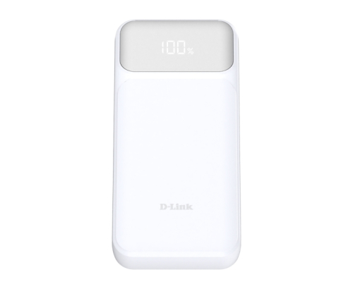 D-Link DPP-201 Powerbank 20.000mAh - 65W PD 3.0 - QC 3.0 - Branco