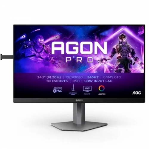 MONITOR AOC TN E-SPORTS 24"(24.1") 16:9 FHD 0.5MS HDMI DP USB HAS AG246FK6