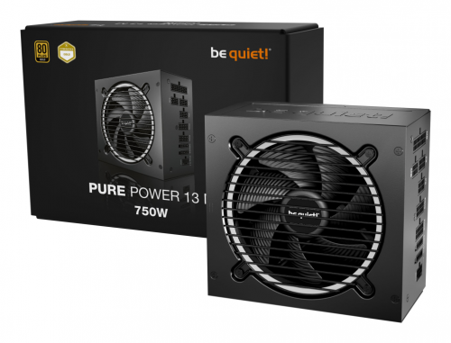 FONTE DE ALIMENTAÇÃO BEQUIET PURE POWER 13M 750W ATX 80+ GOLD