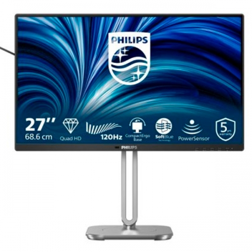 MONITOR PHILIPS IPS 27"QHD HDMI DP USB-C COLUNAS HAS PIVOT 27B2N4500