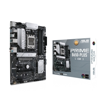 Asus Prime B650-PLUS-CSM AMD5 4x DDR5 - HDMI,M.2,PCIe 4.0,4x Sata III,USB 2.0,3.2,DisplayPort,Factor ATX