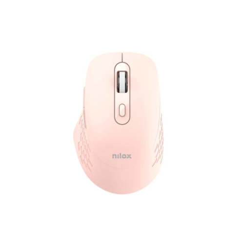 Nilox Rato Dual Wireless 1600dpi Silen. Rosa