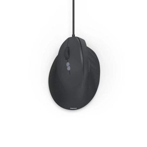 HAMA Ergo USB Mouse ECM-500 L black