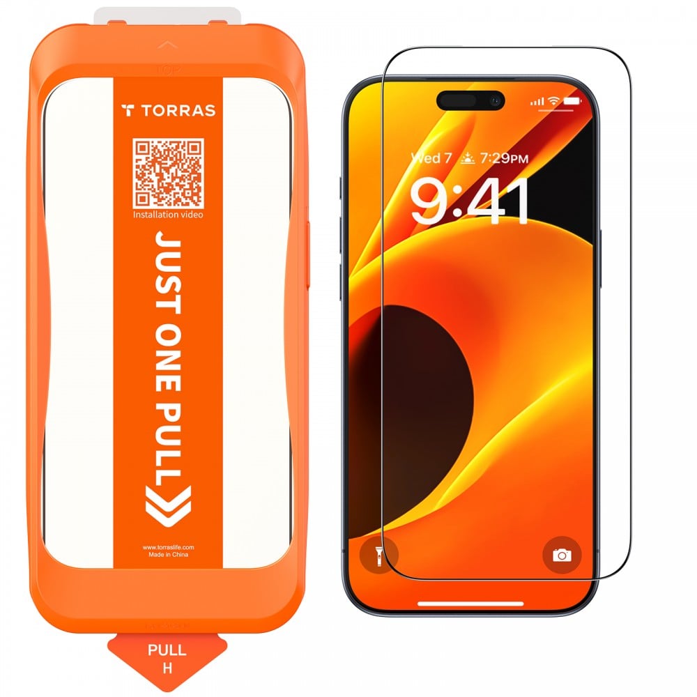 Torras Pelicula Install Master Series Iphone 17 Clear