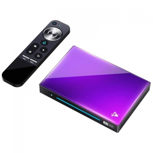 H96 Max M9 RK3576 4GB/32GB Wifi 6 Android 14 Preto - Android TV