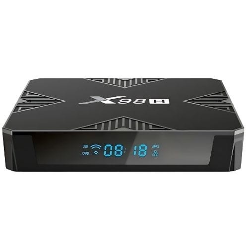 X98H H618 4GB/32GB Bluetooth Banda dupla Android 12 Preto - Android TV