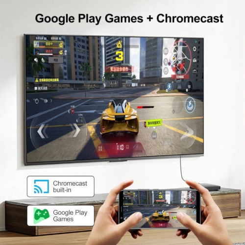 H96 Max S905L3 2GB/8GB 4K WiFi Dual Band Android 14 Preto