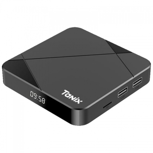 Tanix TX5 S905Y5 2 GB/16 GB WiFi 6 Bluetooth 5.0 Controlo por voz Android 14