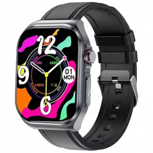 Smartwatch Hello ET585 Couro Preto