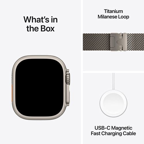 Apple Watch Ultra 3 Cell 49mm Black Ti/Black Oc