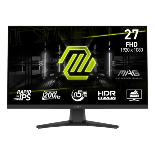 MONITOR MSI MAG 272F 27"1920x1080 FHD 1xDisplayPort 1.2a 1xHDMI 2.0