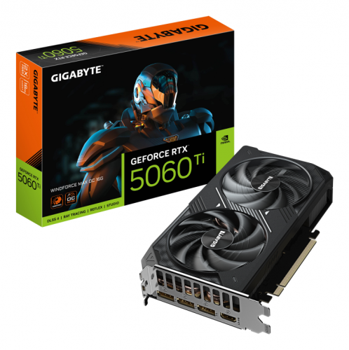 PLACA GRAFICA GIGABYTE RTX 5060 TI WINDFORCE OC 8GB GDDR7