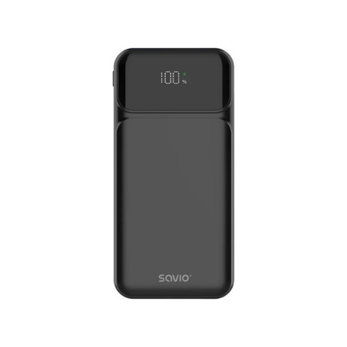 Powerbank SAVIO BA-08 10000MAH BLACK