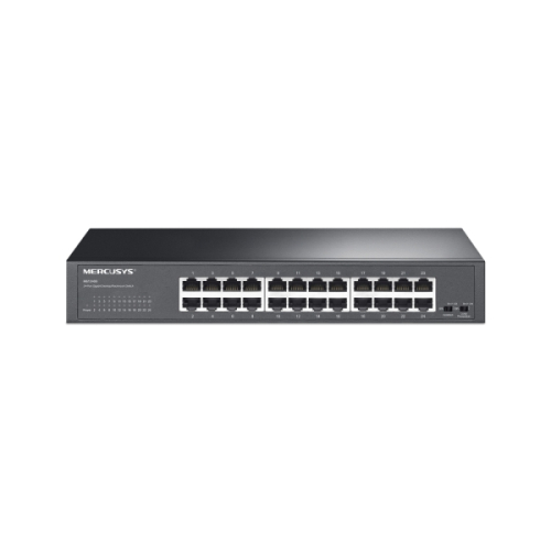 MERCUSYS 24-PORT GIGABIT DEKSTOP/RACKMOUNT SWITCH