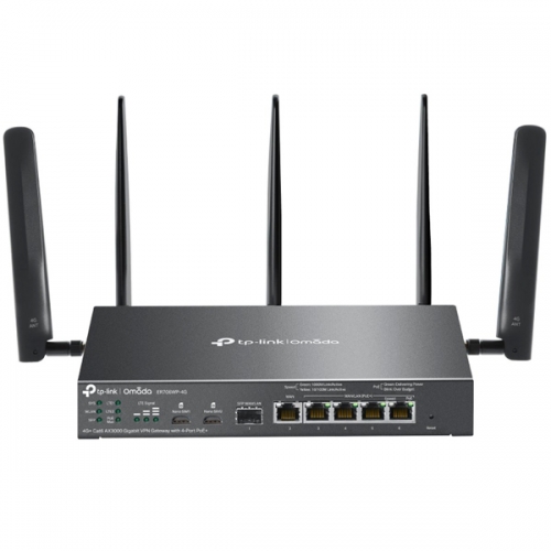 TP-LINK OMADA 4G+ CAT6 AX3000 VPN GATEWAY COM 4PORT GB POE+