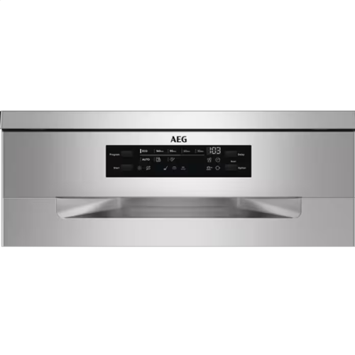 AEG MAQUINA LOUÇA 8PROG 14TALHERES INOX (C)