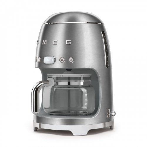 SMEG DRIP COFFEE MAKER 50´s STYLE SILVER