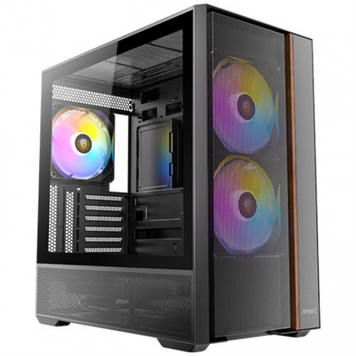 CAIXA ANTEC FLUX REAR ATX ARGB PRETO
