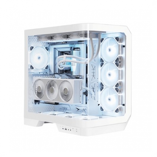 CAIXA DARKFLASH DY570 BRANCA ATX