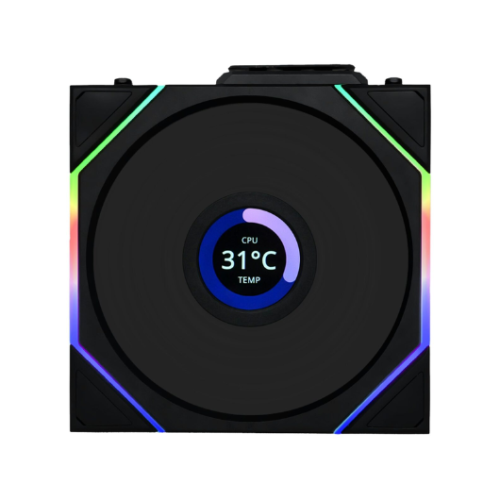 VENTILADOR 120X120 LIAN LI UNIFAN TL-LCD WIRELESS BLACK