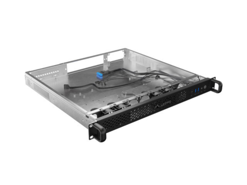 CAIXA SERVIDOR LANBERG ATX PARA RACK 19'' 1U 420/10 2XUSB 3.0,4 VENTILADORES