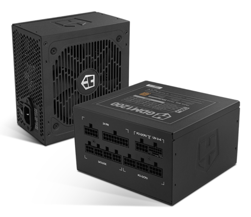 FONTE ALIMENTAÇÃO NOX HUMMER GDM1200W FONTE MODULAR ATX3.1 80+GOLD