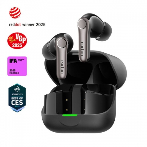 Auriculares Earfun Air Pro 4+ ANC Preto