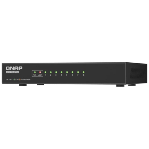 Switch - QSW-1108-8T-R2 switch 2,5GbE de 8 puertos,optimizado para Wi-Fi 6/6E