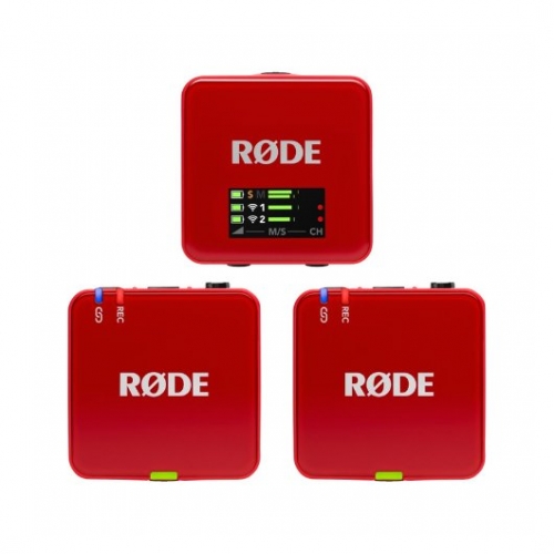 MICROFONE RODE WIRELESS GO III RED