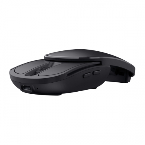 Rato de bolso sem fios dobrável Trust Zylo - 2400 ppp - 6 botões - Preto