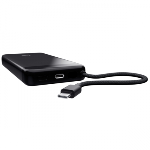 Trust Fiera Powerbank 20000mAh - USB Type-C - Ecrã LED - 20W Carga Rapida - Preto