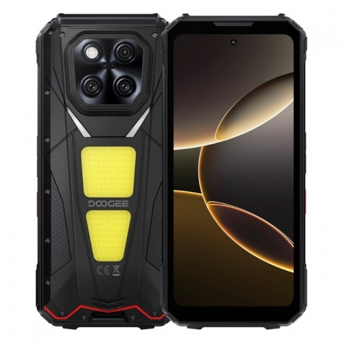 Doogee V Max Play 5G 16GB/512GB Edição VIP Preto Robusto com Projetor
