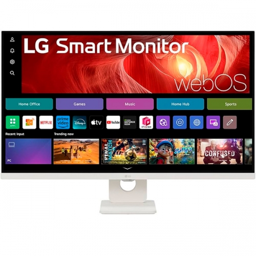 MONITOR LG IPS 32"4K UHD SMART MONITOR HDMI USB-C WEBOS BRANCO 32U721SA-W