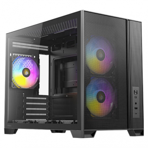 CAIXA ANTEC FLUX M MATX PRETO