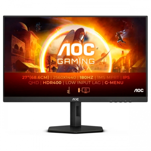 MONITOR AOC OLED 27"(26.5) QHD 0.03MS 360HZ HDMI DP USB HAS PIVOT Q27G4SDR