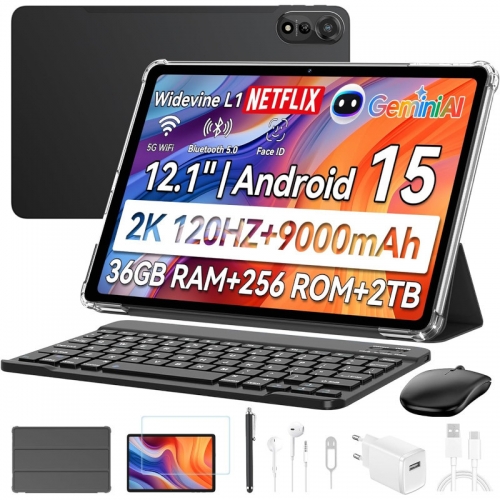 Tablet Blackview Mega 2 Set Versão 12 12GB/256GB 4G Cinzento