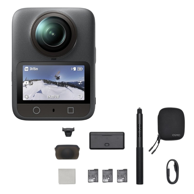 DJI Osmo 360 Adventure Combo - Câmara desportiva + Pacote de acessórios