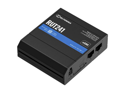 TELTONIKA NETWORKS RUT241 eSIM EMEA Industrial Router