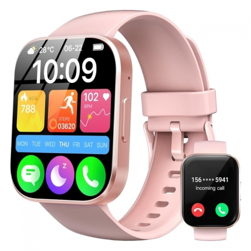 Smartwatch Oukitel BT103 Rosa Dourado