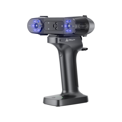 Scanner 3D híbrido sem fios Creality CR-Scan Raptor X WiFi 6 - 34+7 linhas de laser azul - Precisão do laser:0,02 mm,NIR 0,05 mm - Bateria de longa