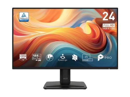 MONITOR MSI PRO MP243 E14 23.8"FHD Flat 144HZ 1ms 1xHDMI 1xDP EU