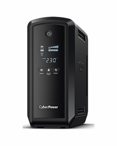 UPS Cyberpower 900Va/ 540W Active PFC Com LCD RJ45 6(3+3) Tomadas