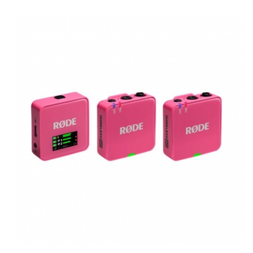 MICROFONE RODE WIRELESS GO III PINK